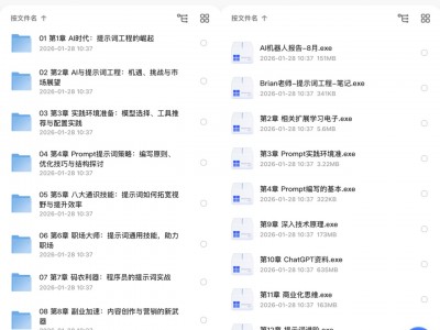 官网卖 2980 的课程：《 AI 提示词工程 + 大模型多场景实战 》（ 丰富资料15章完结 )